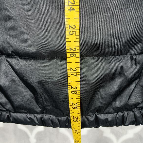 Members Only Jacket Mens XL Camo Black Hooded Faux Fur Lined Puffer Coat Warm - Picture 7 of 14